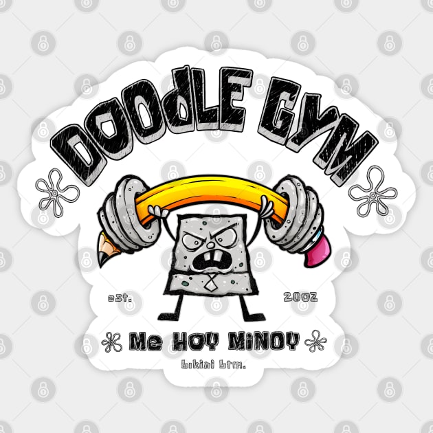 Doodle Gym Sticker by indiespiv